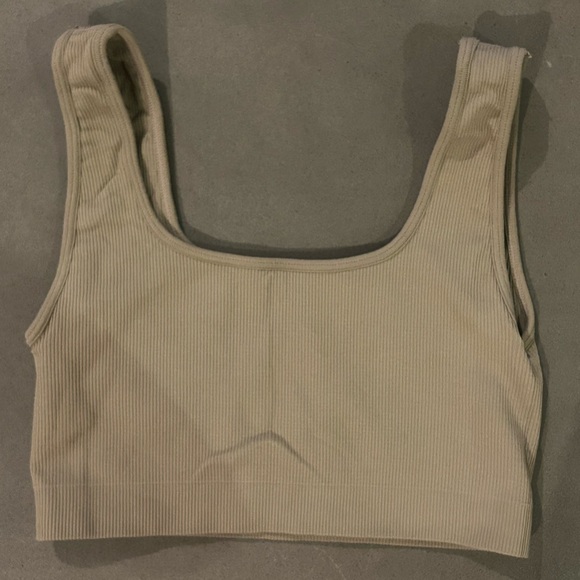 Set Active Ribbed Workout Top - Picture 4 of 4